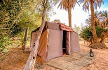 Authentic Desert Oasis Camp In Merzouga Dunes For Overnight 