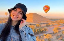 Hot Air Balloon Flight in Teotihuacán