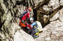 Beginner canyoning in the Starzlachklamm