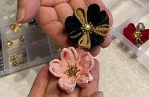 Tsumami Zaiku (Kanzashi) making Workshop in Abeno Osaka