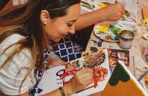 Italian Paint and Wine Experience, Tipsy art class in Rome