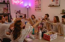 Tipsy Painting Class Rome