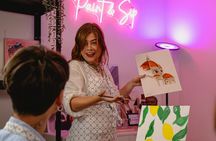 Tipsy Painting Class Rome