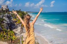 Full Day Tour to Tulum, Cenote Mariposa and Playa del Carmen Eco