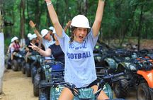 Discover the El Cedral town on ATV's, at the jungle of Cozumel