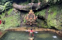 Melukat Purification Ceremony at Taman Pecampuhan Sala Temple