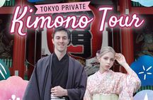Tokyo Kimono Tour with a Professional guide and Private vehicle 