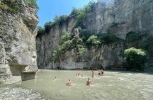From Berat exploring Bogova waterfall & Osumi canyon