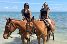 Bamboo Rafting , Horseback Ride,Dunns River Falls & Zipline Combo