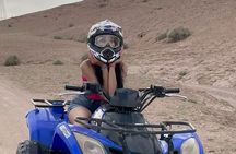 Marrakech: Agafay Desert Quad Biking Tour with Dinner & Show