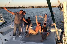 Private Catamaran Sailing Dolphin Manatee Watch in Daytona Beach