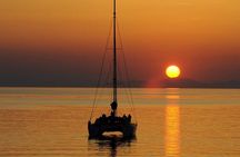 Private Sunset Catamaran Cruise in Naxos with Dinner