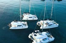 Private Sunset Catamaran Cruise in Naxos with Dinner