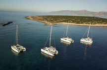 Private Sunset Catamaran Cruise in Naxos with Dinner
