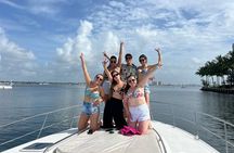 Miami Boat Rental for Day or Sunset Cruise with Captain