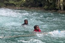 Private Blue Hole and Dunn's River Falls Tour with Transportation