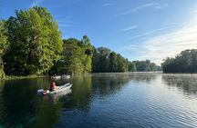 Guided Clear Kayak Tours on the Silver River