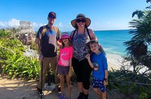 Half-day Tulum ruins and cenote swim arrive before the crowds