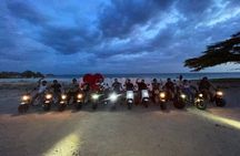 Sunset-Night Island Tour in Aruba on Electric Scooter 