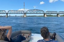 Sunset Boat tour on the St Lawrence River Old Port Montreal(1hrs)
