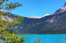 Emerald Lake , Moraine Lake, Lake Louise& Banff Town from Canmore