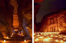 Petra by Night & Petra Day Visit From Amman