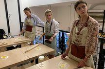 Traditional Pasta Cooking Class with Tiramisu Small Group