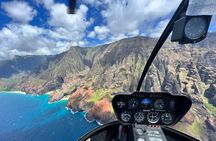 R44 Private Tour of Kauai Doors OFF