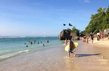 Uluwatu Temple, Kecak Dance, Padang-padang & Suluban Beach Tour