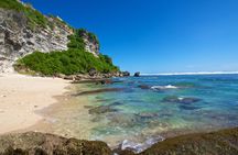 Uluwatu Temple, Kecak Dance, Padang-padang & Suluban Beach Tour