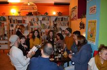 Alternative bar tour with dinner in the art district