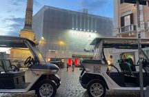 Twilight Magic: Private Golf Cart Tour of Rome with Aperitivo