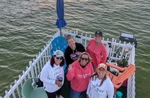 Destin: Sunset Cruise on a Back Porch Style Pontoon