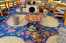 Xochimilco international boat party with margaritas and tequila.