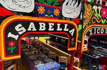 Xochimilco international boat party with margaritas and tequila.