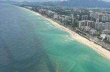 Rio de Janeiro: Helicopter tour on the beaches - 15 min