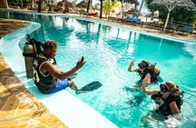 Zanzibar 1 Day Scuba Diving double dive,blue trip experience