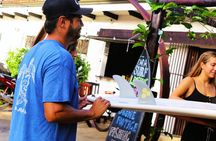 Surf Lesson at a National Park in Playa Grande, Costa Rica! 