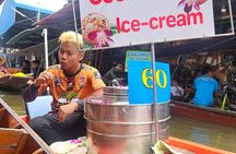 Damnoen Saduak Famous Floating Market and Mea Klong Railway Tour