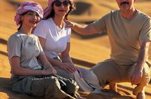 Dubai Desert Safari BBQ & Shows & Quad & Camel Ride & Falcon Pics