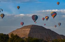 Balloon flight + pick up in CDMX + Breakfast in Cave + Teotihuacan