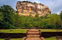From Kandy: Sigiriya Rock Fortress and Cave Temple Tour