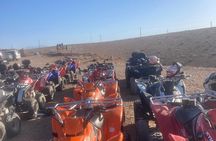 Quad Tour Trough Agafay Desert with lunch and Swimming Pool