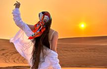Morning Desert Safari with Camel Riding and Sand boarding 