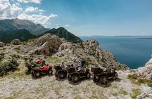 Omiš / Split: 65 km Unique Quad Experience to Hidden Waterfalls