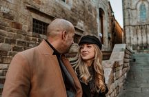 Barcelona Gothic Quarter cinematic photoshoot