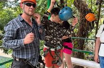 Roatan Zipline Adventure Sloths & Monkey chocolate Sample Tour