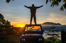 Munduk Sunrise Jeep Tour to Twin Lake and Hidden Waterfall
