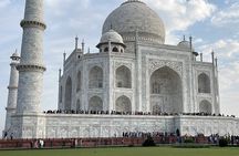 All Inclusive Sunrise Taj Mahal Private Tour from Delhi by Car 