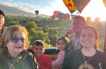 Balloon flight + Breakfast in a cave + Pick up in CDMX (Optional)